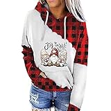 Weihnachten Damen Bekleidung Herbst Pullover mit Kragen Oversize-Kleid sexy Pullover Damen Pullover bunt Damen cordbluse Tshirt Damen Langarm locker damensweatshirt Langarm t Shirt g