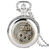 JINGYU Taschenuhr, Russische Münzen Wohnkultur Münze Bitcoins Replik Antike Nachahmung Home Party Dekoration Quarz Taschenuhr Geschenk