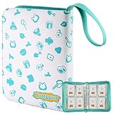 Sammelkarten Album, Sammelalbum, Kartenhalter für Animal Crossing Amiibo-Karten, Karten Tragen Tasche Album kompatibel mit YuGiOh, ACNH, Pokémon, MTG Magic, GX EX, Ninjag