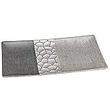 Formano Deko-Teller aus Keramik, Länge: 39 cm, Breite: 17 cm, Silber-Grau, 1 Stück