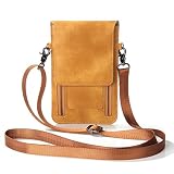 Frauen Mädchen Outdoor Reißverschluss PU Leder Crossbody Schulter Tasche für LG G6/LG V20/LG Stylo 3/Samsung Galaxy S8 Plus/S7 Edge J3/Prime/Google Pixel/HTC U11/HTC U Ultra, b