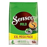 Senseo Kaffeepads Mild Roast, Feiner und Samtweicher Geschmack, Kaffee Pads für Kaffepadmaschinen, 48