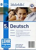 Schülerhilfe! ~ Deutsch ~ Klasse 5. ~ Die interaktive Lernsoftware für bessere Zeugnisnoten! ~ Abgestimmt auf die Lehrpläne aller Bundesländer [CD-ROM]