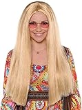 60's Adult Blonde Party Wig 1PC