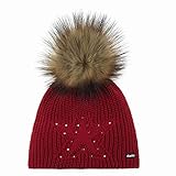 Eisbär Chantal Lux Crystal Hat - Burgundy