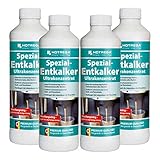 HOTREGA Spezial Entkalker Ultrakonzentrat 500 ml - Kaffeemaschine entkalken Entkalker für Kaffeevollautomaten , Mengen:4