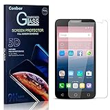 Conber Panzerglasfolie für Huawei Ascend Y550, [1 Stück] 9H gehärtes Glas, Kratzfest, Blasenfrei, Hülle Freundllich Hochwertiger Panzerglas Schutzfolie für Huawei Ascend Y550