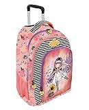 Scuola Trolley-Rucksack, kompatibel mit Santoro Gorjuss London The Little Dancer Kleine Ballerina + Gratis Stift 6 Farben in 1 + Schlüsselanhäng