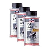 Liqui Moly 3X 1011 Oil Additiv Öl Zusatz MoS2 Verschleissschutz Öl-Additiv 125