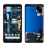 SwarKing OLED Ersatz Kompatibel mit Google Pixel 2 XL (Schwarz ohne Rahmen) LCD Display Touchscreen Digitizer Assembly mit Reparaturwerkzeug