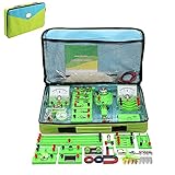 BJH Physics Science Lab Learning Circuit and Magnetic Exploration Kit Spannende Mint-Projekte für Kinder Physiklabor Grundlagen der Elektronik Magnetismusexperimente Lernspielzeug Schaltkreise b