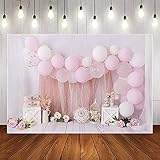 Party Geburtstag Fotografie Hintergrund Bunte Ballon Candy Cake Neugeborenen Porträt Photo Studio Hintergrund A4 7x5ft / 2.1x1.5