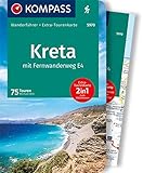 KOMPASS Wanderführer 5970 Kreta mit Weitwanderweg E4: Wanderführer mit Extra-Tourenkarte 1:50000 - 1:75000, 75 Touren, GPX-Daten zum Dow