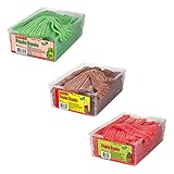 3 Dosen Haribo Pasta Basta Sour Set, 3 Sorten, Gummibärchen, Weingummi, Fruchtgummi, 3 x 1125g