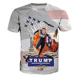 Towel Rings Captain America T-Shirt Digital Bedrucktes Kurzarm-T-Shirt Mit Rundhalsausschnitt, Geeignet Für Teenager Zwischen 18 Und 30 J