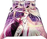 Anime Schwert Art Online Home Textile Kissen Fall 3D Bett Leinen Bettbezüge Kinder Tröster Bettwäsche-Sets Bett Set Hause Decor Bettwäsche150x200cm 3StückKeine Polsterung