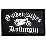 1 x Deutschland DDR Patch Adler Aufnäher Deutsches Kulturgut Fahne Flagge Bundeswehr Armee B