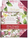 Die Sonne lacht für dich: Lesen - Schreiben - Genießen Buch mit Notizheft und B