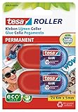 2x tesa Mini Kleberoller, permanent, ecoLogo 6m:5