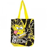 Pritties Accessories Echte Spongebob Schwammkopf 'The Sponge' Baumwolltasche Einkaufstasche S