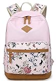 Schulrucksäcke Rucksack Damen Herren Canvas Vintage Schule Rucksäcke für Teens Jungen Studenten B