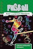 Kratzbuch: Fußball: Kratz- und Kritzel- Ab