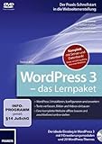 WordPress 3 - Das Lernpaket (PC+MAC)