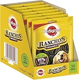 Pedigree Hundesnacks Ranchos Originals mit Lamm, 7 Packungen (7 x 70 g)