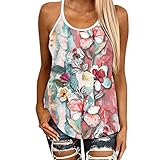 YANGQI Damen Oberteile V Neck Rüschenärmel Gepunktet Drucken Bowlinghemd Slim Freizeit Atmungsaktiv Sommer Bluse Tunika Top Damen Elegant G