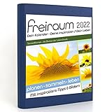 Freiraum-Kalender classic | Sonnenblumen - die Blumen der Lebensfreude, Buchkalender 2022, Organizer (15 Monate) mit Inspirations-Tipps und Bildern, DIN A5