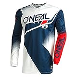 O'NEAL Element Racewear FR Jersey Trikot lang blau/weiß/rot 2022 Oneal: Größe: S (44/46)