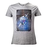 Nintendo Legend of Zelda Movieposter Herren T-Shirt (groß, grau) – Parent Larg