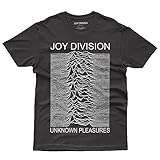 Joy Division - Unknown Pleasures - T-Shirt Official Licensed Herren, X-Large, Schw