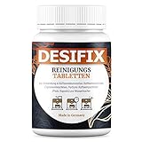 DESIFIX Reinigungstabletten Kaffeevollautomaten - 100x Kaffee-Reinigungstabs je 2g, universell einsetzbar für Kaffeemaschinen aller Marken und Hersteller, einfache Anwendung, Made in Germany