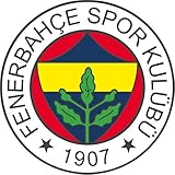 Fenerbahce Runde Tortenaufleger 20CM - Geburtstag Tortenbild Zuckerbild Tortenplatte Oblate Kuchenzuckerp