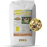 Emmas Hühnerfutter 20kg Hendltraum Extra Plus | Ergänzungsfutter für Legehennen | ohne Gentechnik | hergestellt in Österreich | ausgewogenes Futter mit Sonnenblumenk