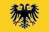 U24 Aufkleber Heiliges Römisches Reich Deutscher Nation Flagge Fahne 8 x 5 cm Autoaufkleber Stick