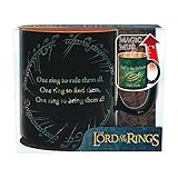 Herr der Ringe - Keramik Thermoeffekt Tasse Riesentasse 460 ml - Sauron - EIN Ring Sie zu knechten - Geschenkbox