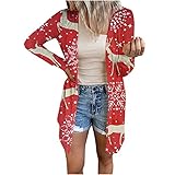Strickjacke Damen Cardigan Lang Elegant Mantel Langarm Bluse Pullover Solide Open Offen Jacke Longs Shirt Mantel Oberbekleidung Top Sweatshirt Lose Einfarbig Cardigan Strick jacken für F