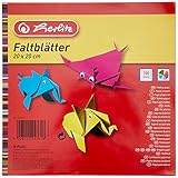 Herlitz 247619 Faltblätter 20 x 20 cm, 100er Pack