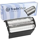 Ersatz Doppel-Scherfolie Scherblatt Ersatzteil Messer Rasierklinge mit Rahmen für Braun 5418 5427 5441 5443 5444 5446 5455 5476 5478 5483 5484