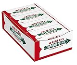 Wrigley's Spearmint Kaugummi | Minz-Geschmack | 8 Packungen (8 x 15 Streifen)