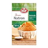 RUF Natron reines Back-Soda für Küche und Haushalt, 50 g