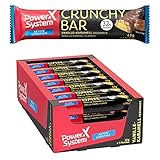 Power System Crunchy Bar - Protein Riegel 18 x 45 g (Vanille) - Protein B