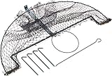 Netzfalle 100 cm I Schneller und einfacher Fang, sofort einsatzbereit I Universale Lebendfalle, Kleintierfalle I Wetterfeste Schlagnetzfalle I Vogelfalle, Taubenfalle, Elsternfalle,