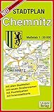 Stadtplan Chemnitz: Maßstab 1:20000