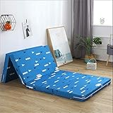 YONGJUN Fußbodenmatratze Folding einladende Matratze Multifunktions-Playmat-Klappen des Gästestuhls atmungsaktiv und waschbar 5cm dick for zu Hause,Boden,Studentenwohnheim,B