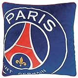 Unbekannt PSG Logo Kissen 36x36, Polyester, blau, 1 Stück (1er Pack)