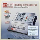 Aponorm Basis Plus Oberarm Blutdruck Messgerät Stiftung W