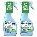 2er Set Febreze Antibakteriell Textilerfrischer Spray 500ml entfernt 99,9% der Bakterien (2)